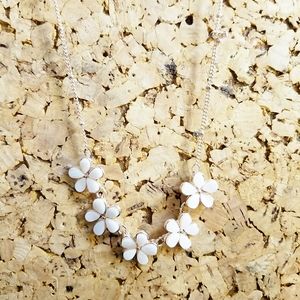 Cherry blossom choker necklace